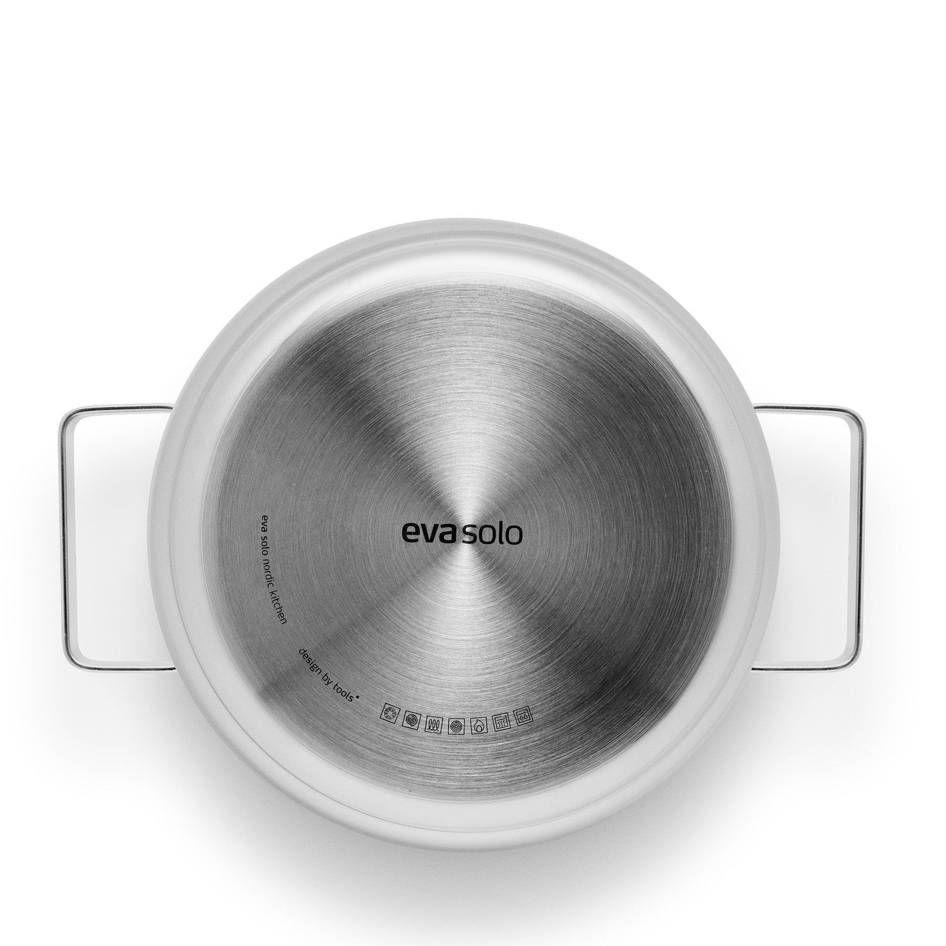 Stainless Steel gryde 2,2 L